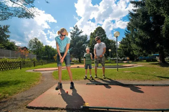 Minigolf in Radstadt - Sommerurlaub im Salzburger Land Minigolf in Radstadt - Sommerurlaub im Salzburger Land