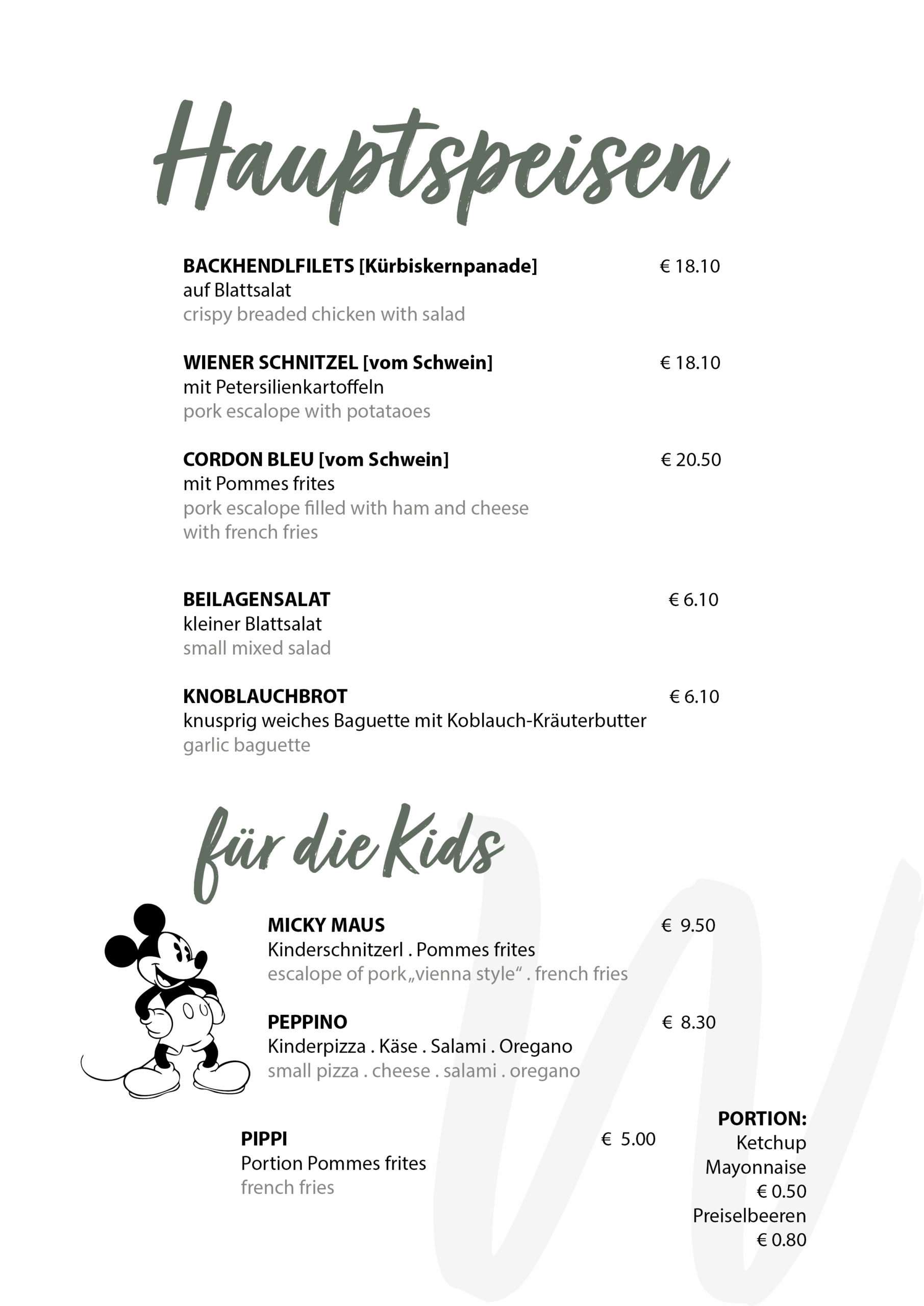 Speisen To Go Take away Lieferservice Forstau