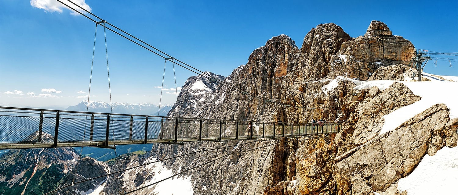 Ausflugsziel Dachstein-Gletscher in der Steiermark