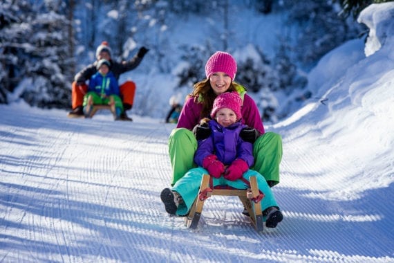 Rodeln in Radstadt, Winterurlaub im Salzburger Land