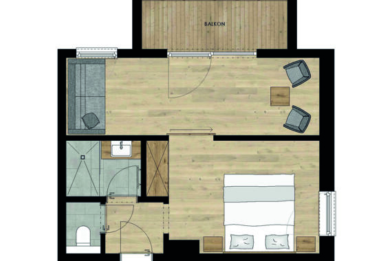 Unterkunft Familienzimmer GLÜCKS.MOMENT - Zimmer in Forstau, nahe Schladming & Radstadt