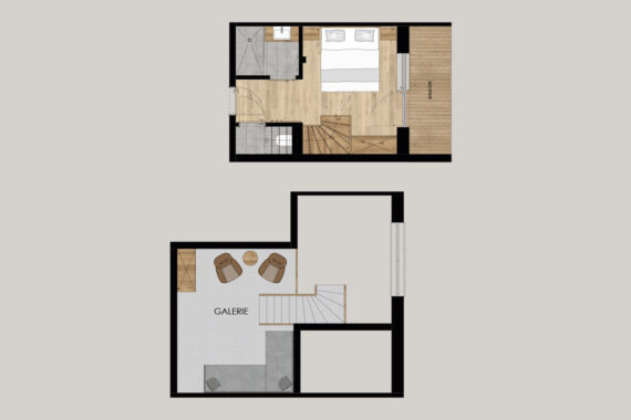Familien-Galeriezimmer WOHN.TRAUM, Zimmer in Forstau